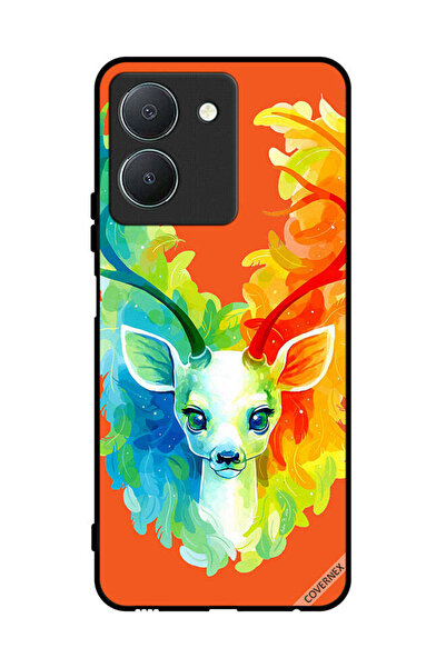 Covernex غطاء حماية لهاتف Vivo Y36 4G - غزال ملون