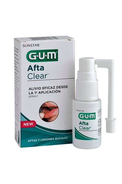 GUM Mouth Spray, Gum, AftaClear, Canker Sore Treatment, 15ml