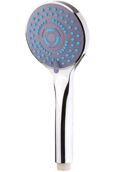 Mena Rise Şirinshop Cushy High Pressure 3 Function Chrome Hand Shower - Water Saving Rain Effect Shower