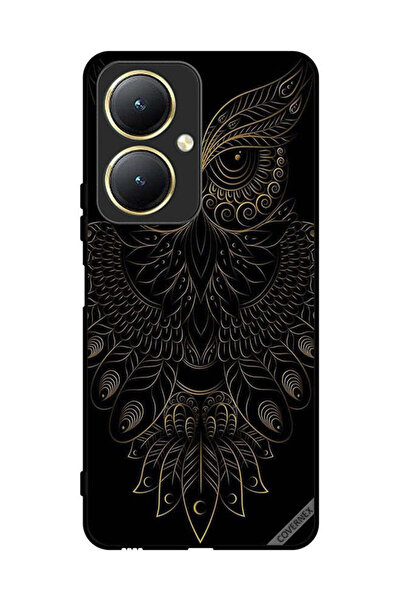 Covernex غطاء حماية لهاتف فيفو Y27 4G بتصميم بومة زهرية عصرية