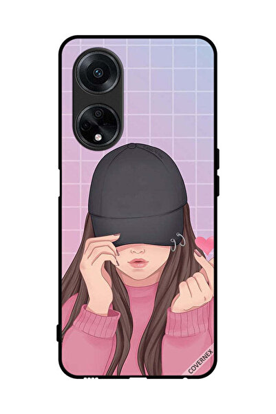 Covernex غطاء حماية لهاتف Oppo A1 5G - قبعة سناب لوف جيرل
