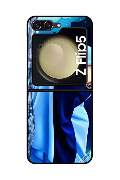 Covernex غطاء حماية لهاتف سامسونج جالاكسي زد فليب 5 - فتاة محجبة