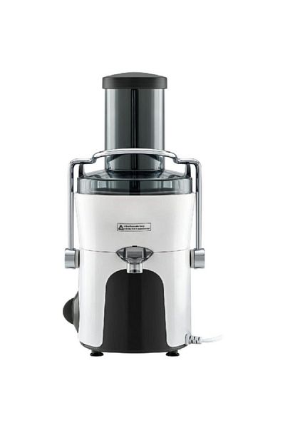 Black&Decker 800 Watts Overheat Protection Manual Control Juicer White and Black