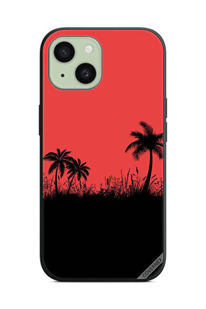 Covernex غطاء حماية لهاتف Apple iPhone 15 Plus - أشجار التمر