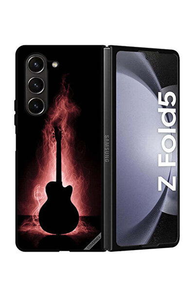 Covernex غطاء حماية لهاتف سامسونج جالاكسي زد فولد 5 بتصميم انعكاس الجيتار