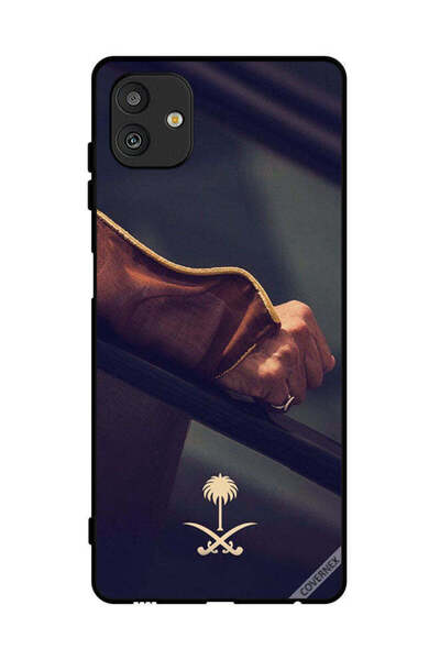 Covernex غطاء حماية لهاتف سامسونج جالاكسي M13 5G مع شعار المملكة العربية السع...