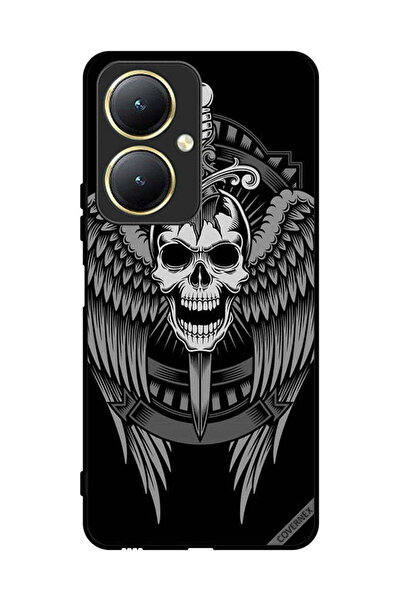 Covernex غطاء حماية لهاتف فيفو Y27 4G جمجمة بأجنحة نسر