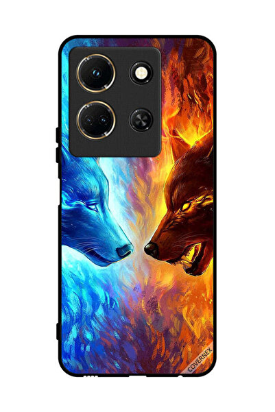 Covernex غطاء حماية لهاتف Infinix Note 30 Water & Fire Wolf