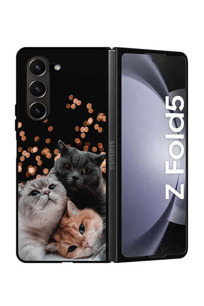 Covernex غطاء حماية لهاتف سامسونج جالاكسي زد فولد 5 - قطط