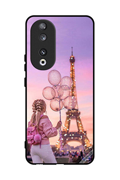 Covernex غطاء حماية لهاتف Honor 90 فتاة تحمل بالونات