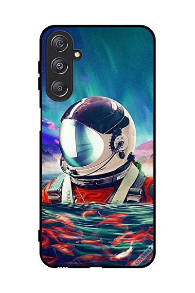 Covernex غطاء حماية لهاتف سامسونج جالاكسي M34 5G رائد فضاء في بحر الأسماك
