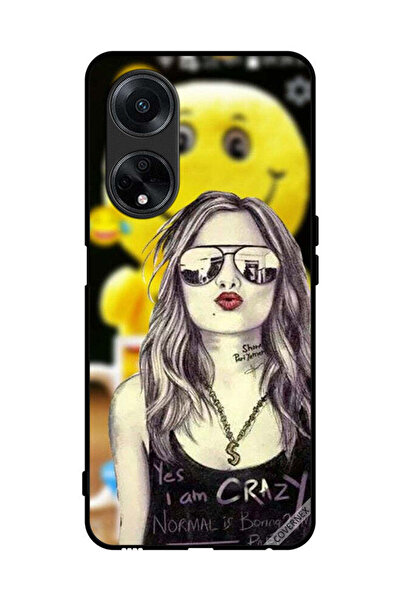 Covernex غطاء حماية لهاتف Oppo A1 5G نعم أنا مجنون، العادي ممل