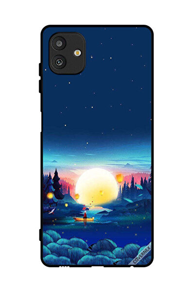 Covernex غطاء حماية لهاتف سامسونج جالاكسي M13 5G، منظر غروب الشمس، طلاء