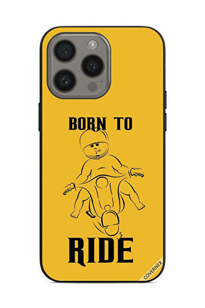 Covernex غطاء حماية لجهاز Apple iPhone 15 Pro Max Born To Ride