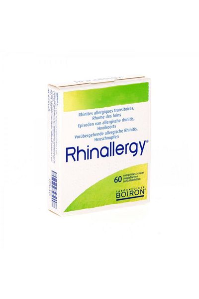 Boiron Homeopathic Medicine, Boiron, Rhinallergy, Treatment of Allergic Rhinitis, 40 tablets