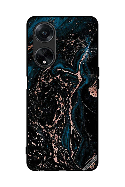 Covernex غطاء حماية لهاتف Oppo A1 5G بنمط مزيج من الرخام واللون العادي