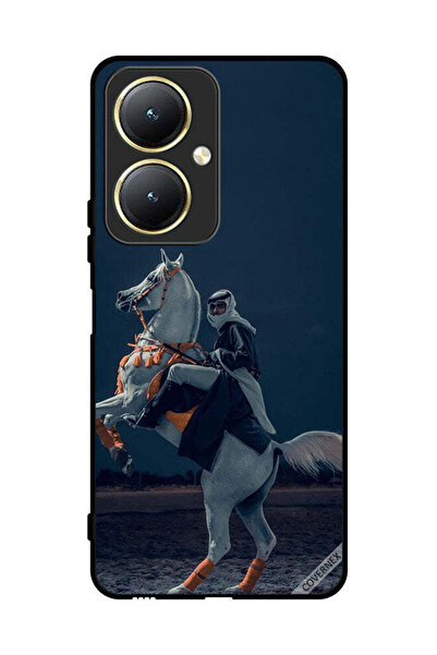 Covernex غطاء حماية لهاتف فيفو Y27 4G، شاب على حصان