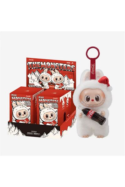 OEM Labubu Coca-Cola with Bottle – Collectible Figurine Plus with Hanger, Special Edition 1:1