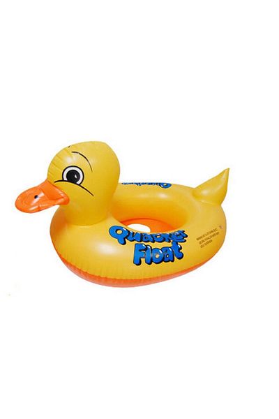 BaoBao Inflatable children's ring Baobao 70x65 cm yellow duckling 3D, with inner seat and handles