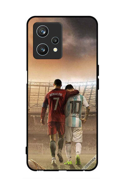 Covernex غطاء حماية لهاتف Realme 9 Pro ميسي ورونالدو