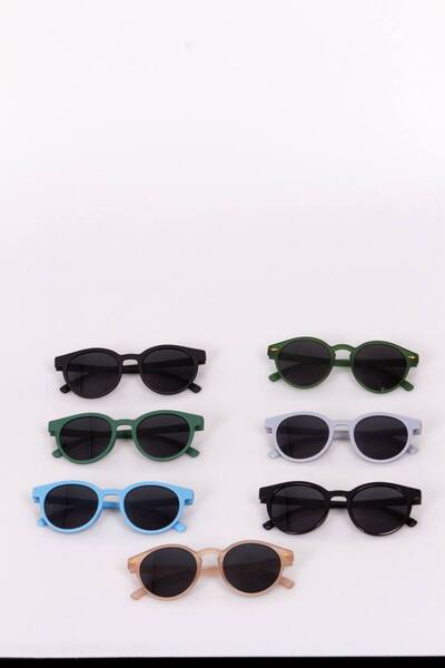 ZRA Vanilla Avenue Brown Laciel Paris Uv 400 Protection Unisex Children's Sunglasses with Box 2-9 Years