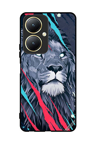 Covernex غطاء حماية لهاتف فيفو Y27 4G برسومات الأسد الملك