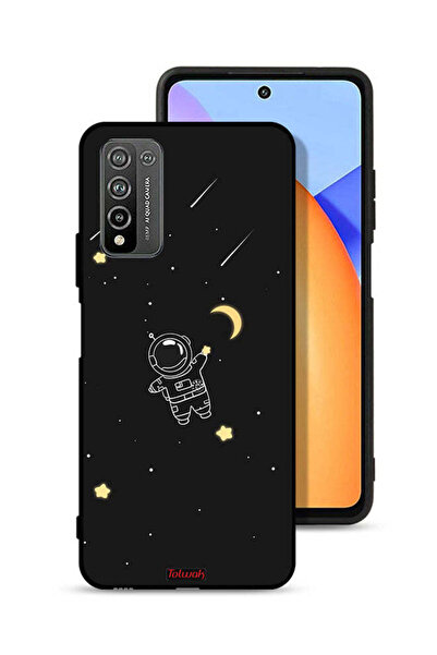 Tolwak Honor 10X Lite Protective Case Cover Astronaut Art Clip