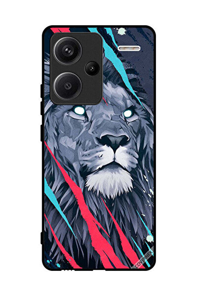 Covernex غطاء حماية لهاتف شاومي ريدمي نوت 13 برو بلس، رسم الأسد الملك