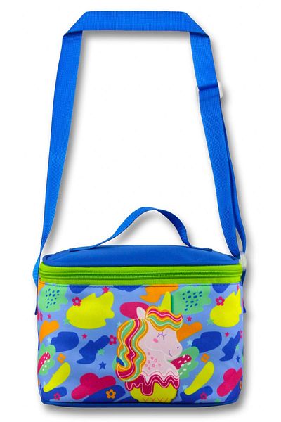 ÜMİT ÇANTA Ümit Çanta Thermos/Thermal Insulated Lunch Bag - 5037 - Ice Cream and Unicorn, Blue Green (Girl)