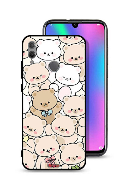 Tolwak غطاء حماية لهاتف Honor 10 Lite بنقشة دببة