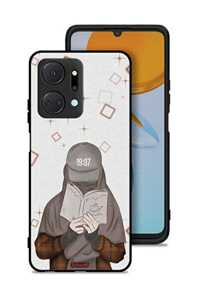 Tolwak غطاء حماية لهاتف Honor X7a - فتاة تقرأ فنًا