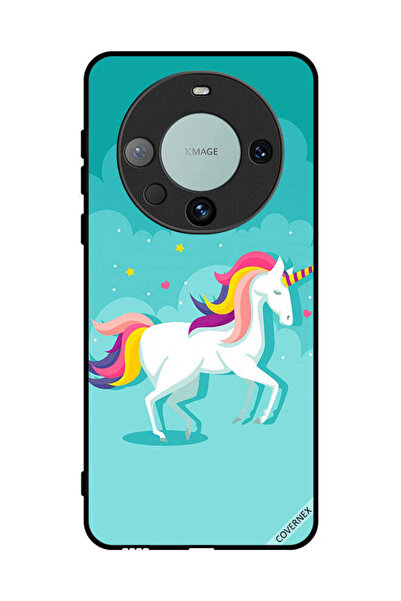 Covernex غطاء حماية لهاتف هواوي ميت 60 برو - وحيد القرن يمشي