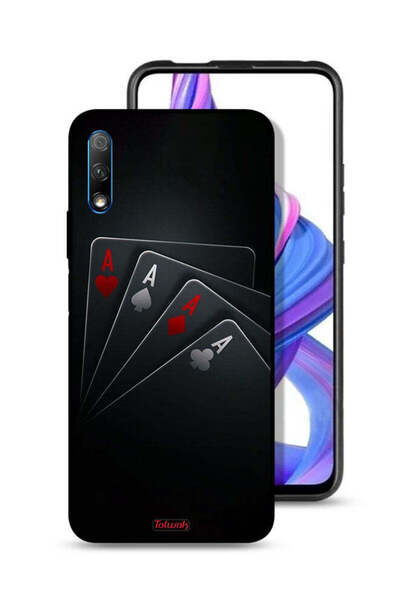 Tolwak غطاء حماية لهاتف Honor 9X (الصين) - بطاقات A