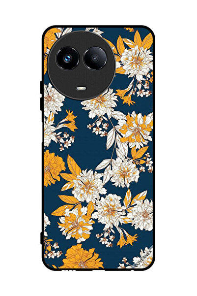 Covernex غطاء حماية لهاتف Realme 11 5G بخلفية زهور وأوراق
