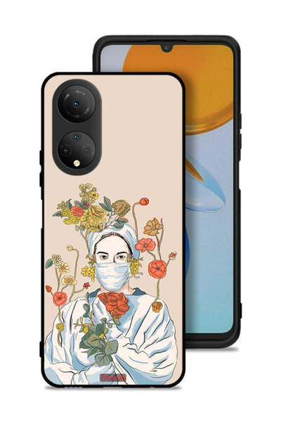 Tolwak غطاء حماية لهاتف Honor X7 - فن التمريض