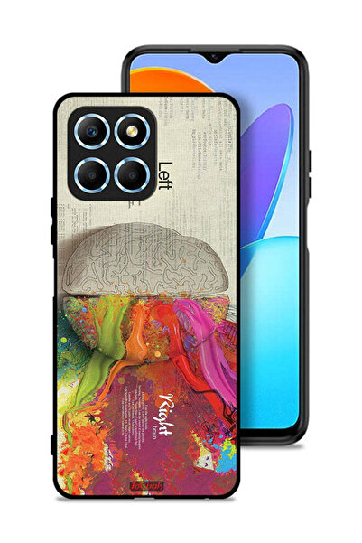Tolwak غطاء حماية لهاتف Honor X6 - عمل فني تجريدي لعلم الدماغ