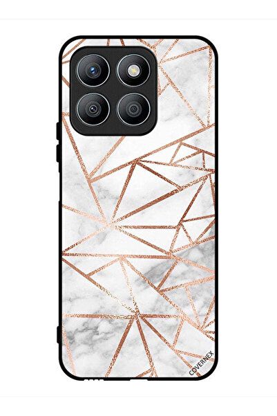 Covernex غطاء حماية لهاتف Honor X8b بنمط رخامي وورق حائط