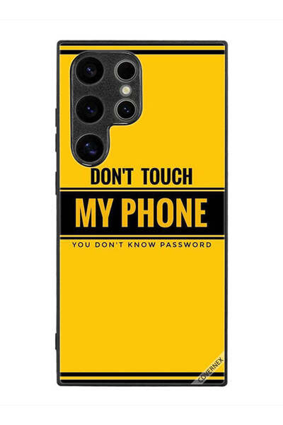 Covernex Protective Case Cover For Samsung Galaxy S24 Ultra Don't Touch My Ph...