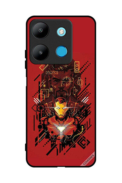 Covernex غطاء حماية لهاتف إنفينيكس سمارت 7 - فن الرجل الحديدي