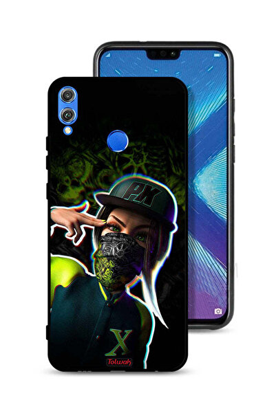 Tolwak غطاء حماية لهاتف Honor 8X برسومات فنية جمالية للبنات