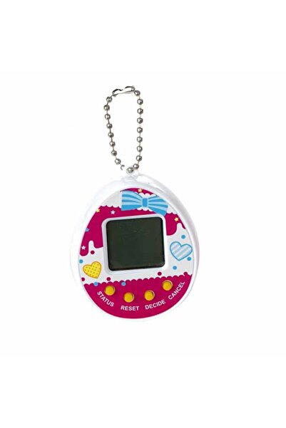 kik Интерактивна електронна игра Тамагочи, 7 x 5 см, яйцевидна, 5+ години, бяла