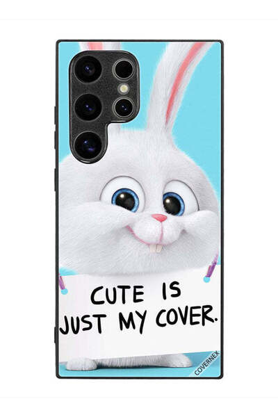 Covernex غطاء حماية لهاتف سامسونج جالاكسي S24 ألترا - أرنب لطيف هو مجرد غطاء ...