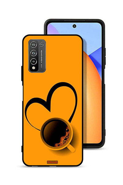 Tolwak Honor 10X Lite Protective Case Cover Coffee Cup Art