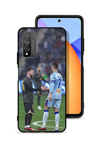 Tolwak غطاء حماية لهاتف Honor 10X Lite ميسي ورونالدو