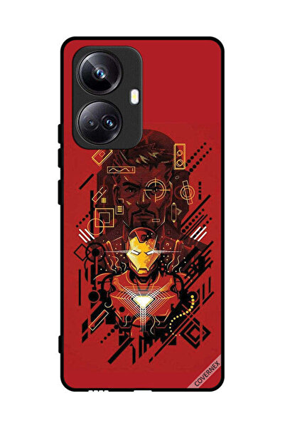 Covernex غطاء حماية لهاتف Realme 10 Pro Plus برسومات الرجل الحديدي