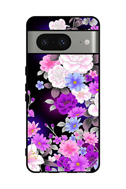 Covernex غطاء حماية لهاتف جوجل بيكسل 8 - مزيج الزهور