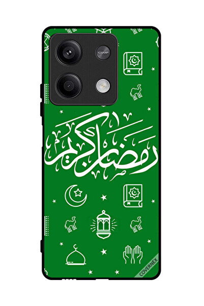 Covernex غطاء حماية لهاتف شاومي ريدمي نوت 13 - رمضان كريم - أخضر