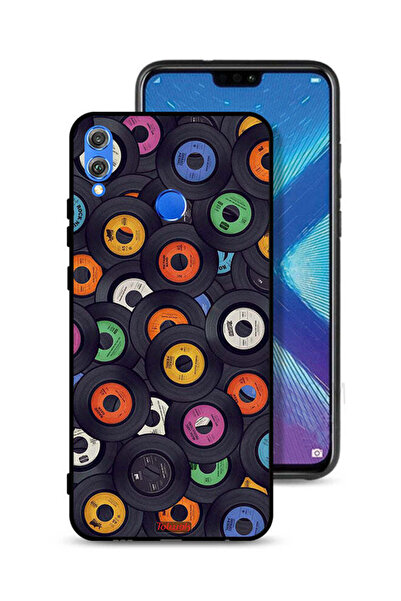Tolwak غطاء حماية لهاتف Honor 8X بنمط أقراص مضغوطة