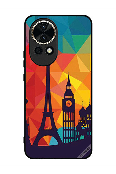 Covernex غطاء حماية لهاتف هواوي نوفا 12 بنمط باريس الملون
