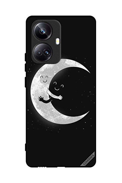 Covernex غطاء حماية لهاتف Realme 10 Pro Plus مع عناق القمر والسماء المظلمة